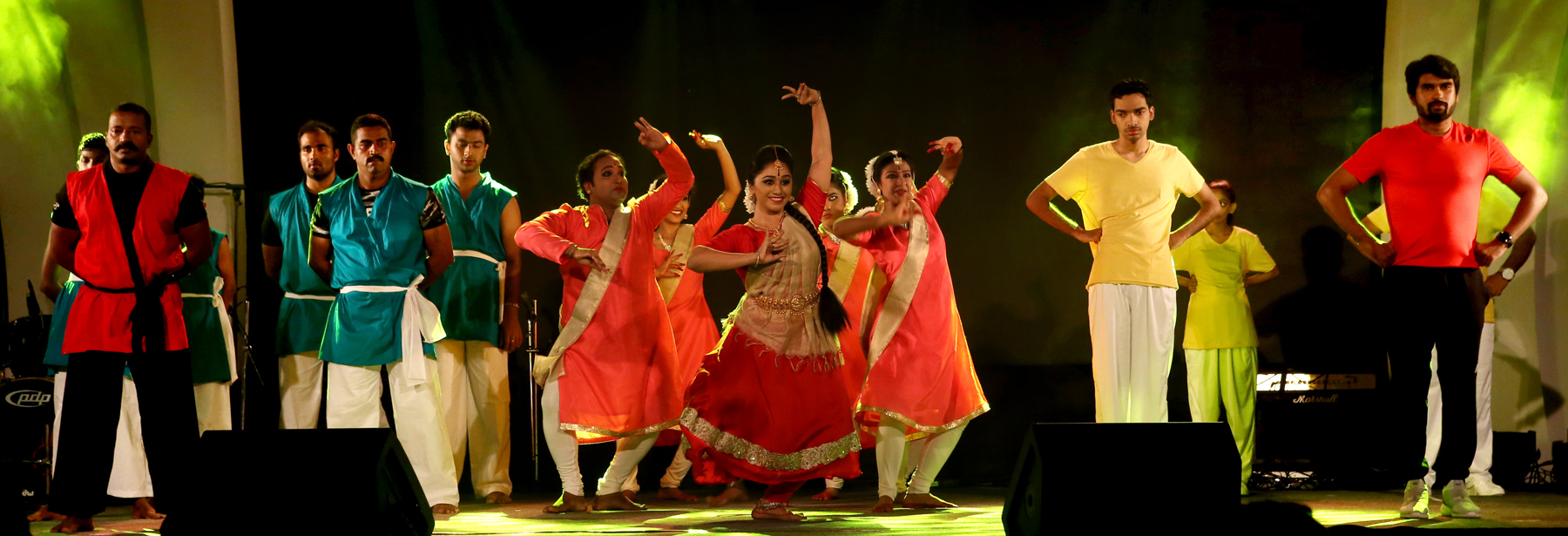 Karate, Classical, Zumba Fusion Dance By Teams of Hanshi V V Vinod Kumar, Deepthi Vidu & Charles G J