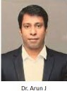 Dr Arun J